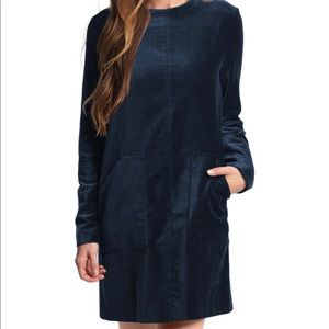 Frye Melissa Velvet Pocket Dress